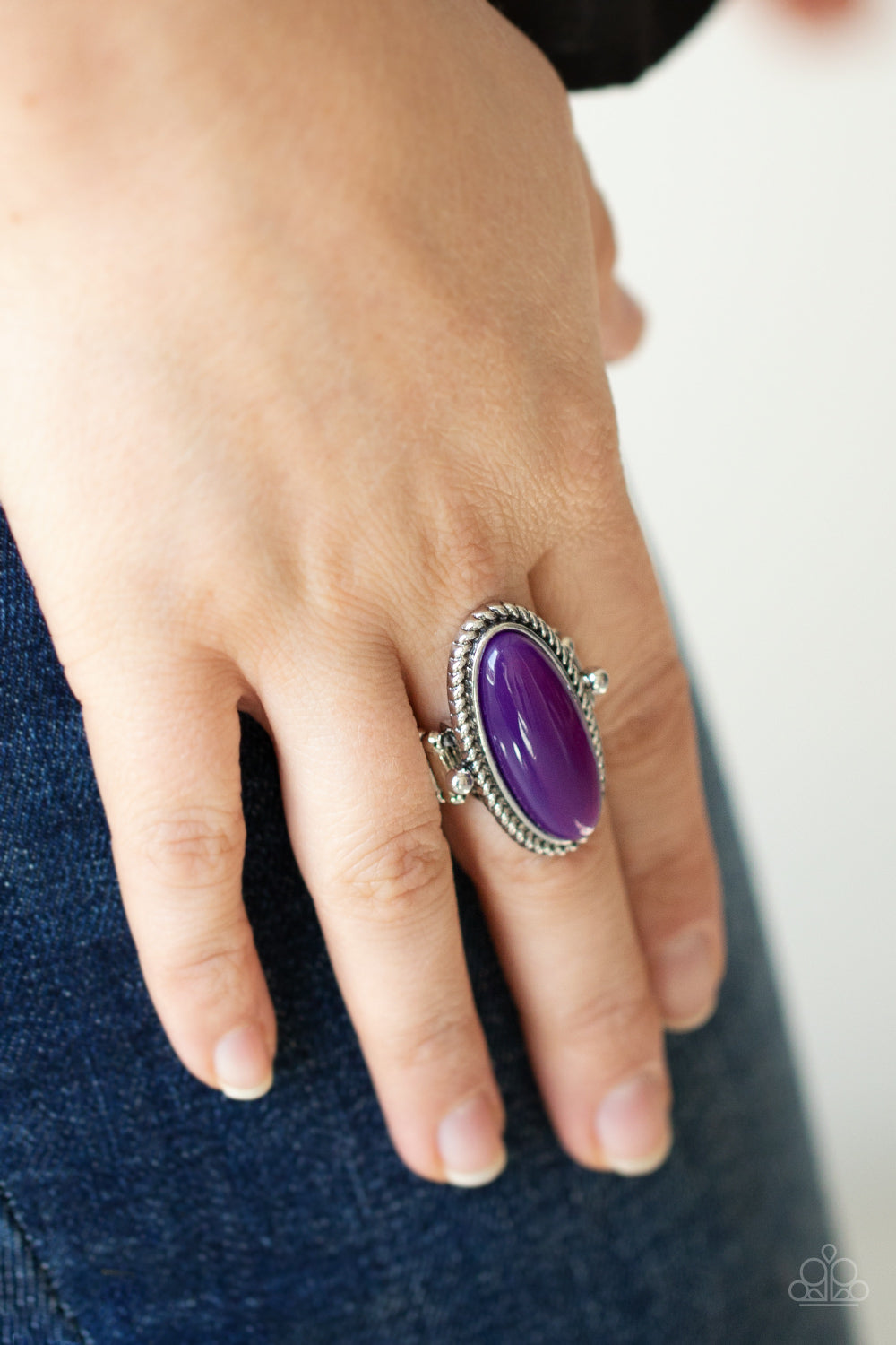 Paparazzi Accessories ❋Oval Oasis - Purple Ring❋ Flat Rate Ship $4.50❋