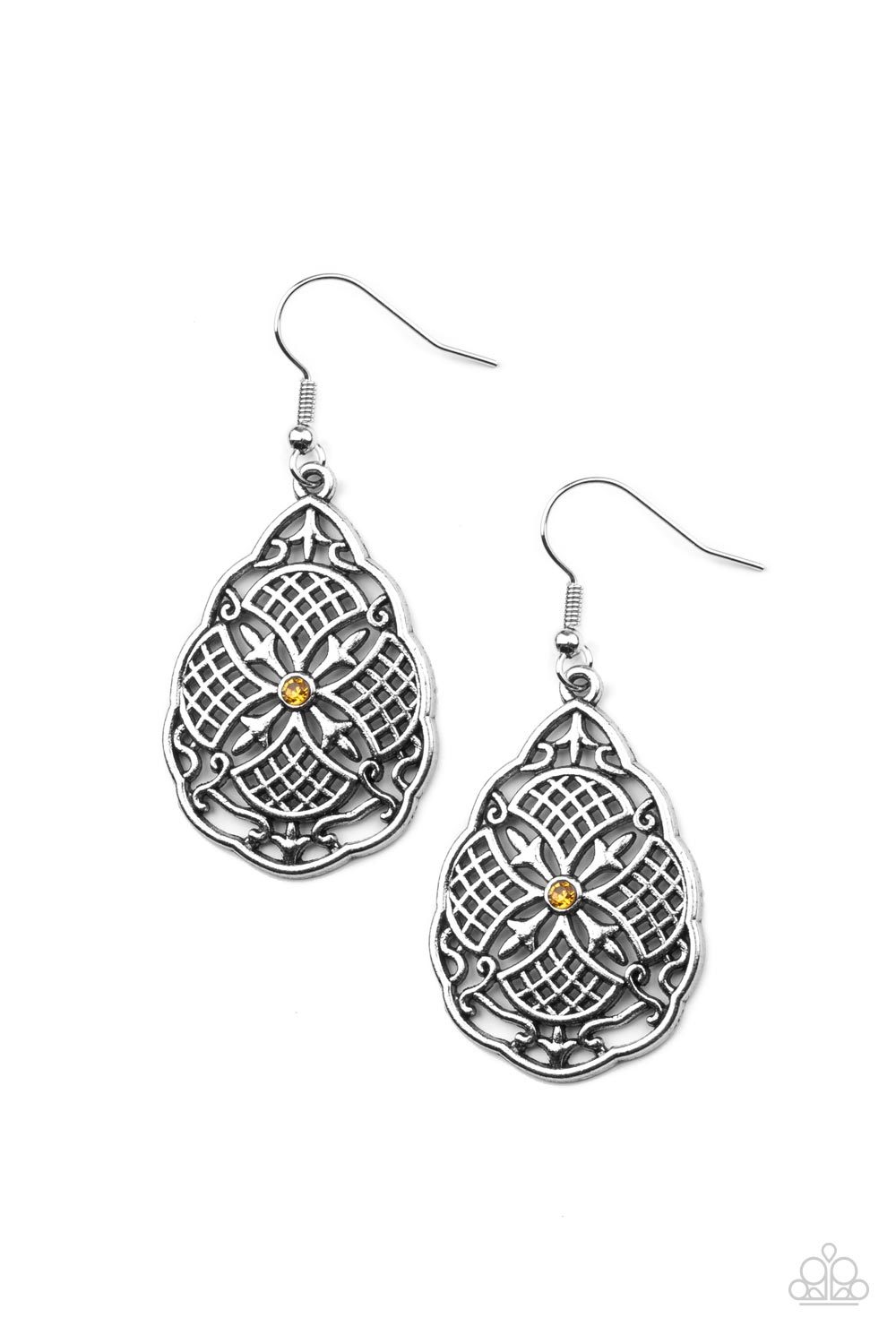 brought-to-you-by-blingflingbykat-paradise-picnic-yellow-earrings-paparazzi-accessories-