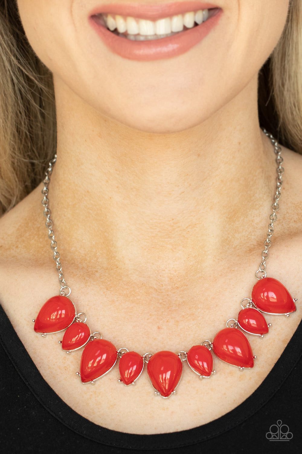 Paparazzi Accessories ❋Pampered Poolside - Red Necklace❋ Flat Rate Ship $4.50❋
