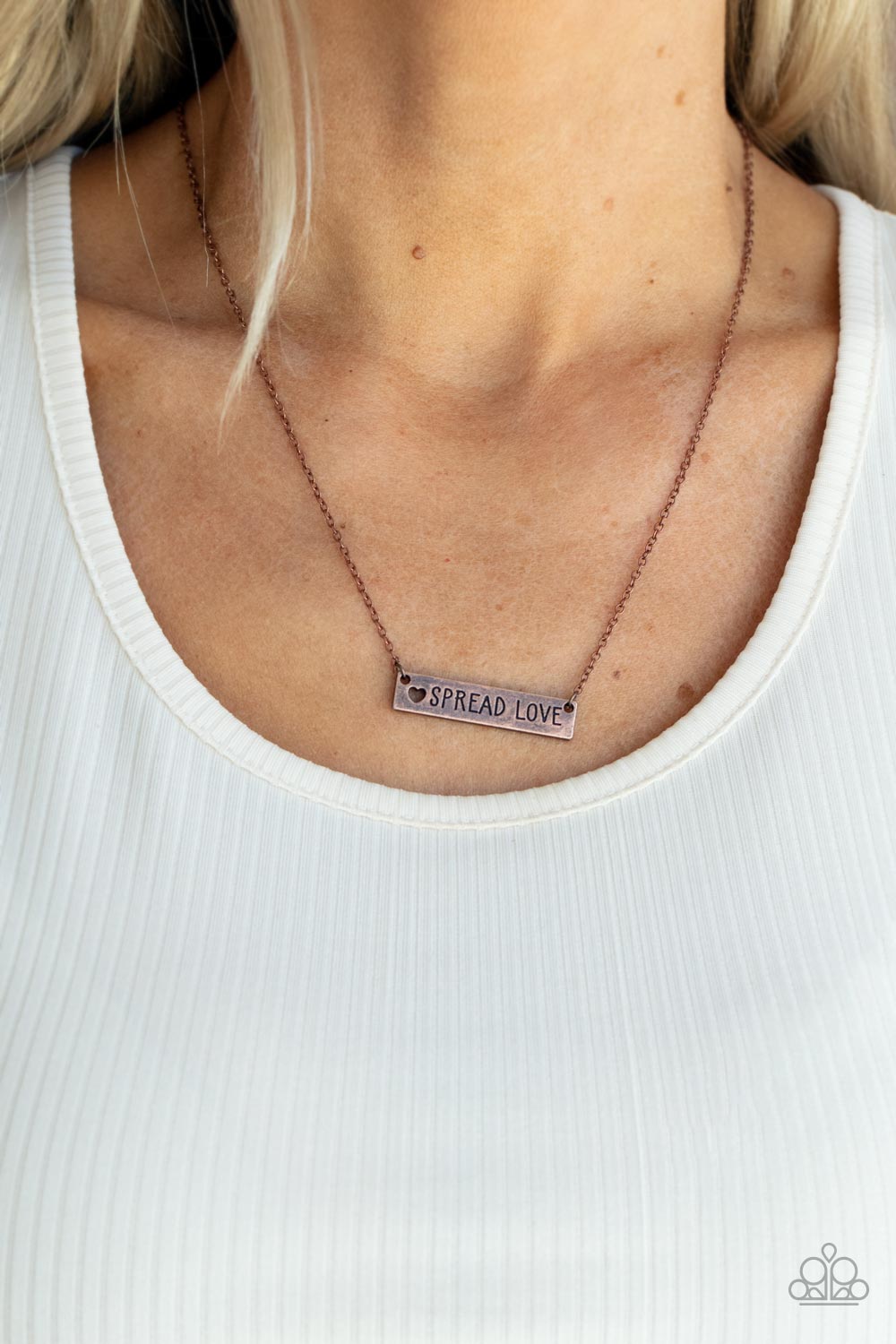 Paparazzi Accessories ❋Spread Love - Copper Necklace❋ Flat Rate Ship $4.50❋