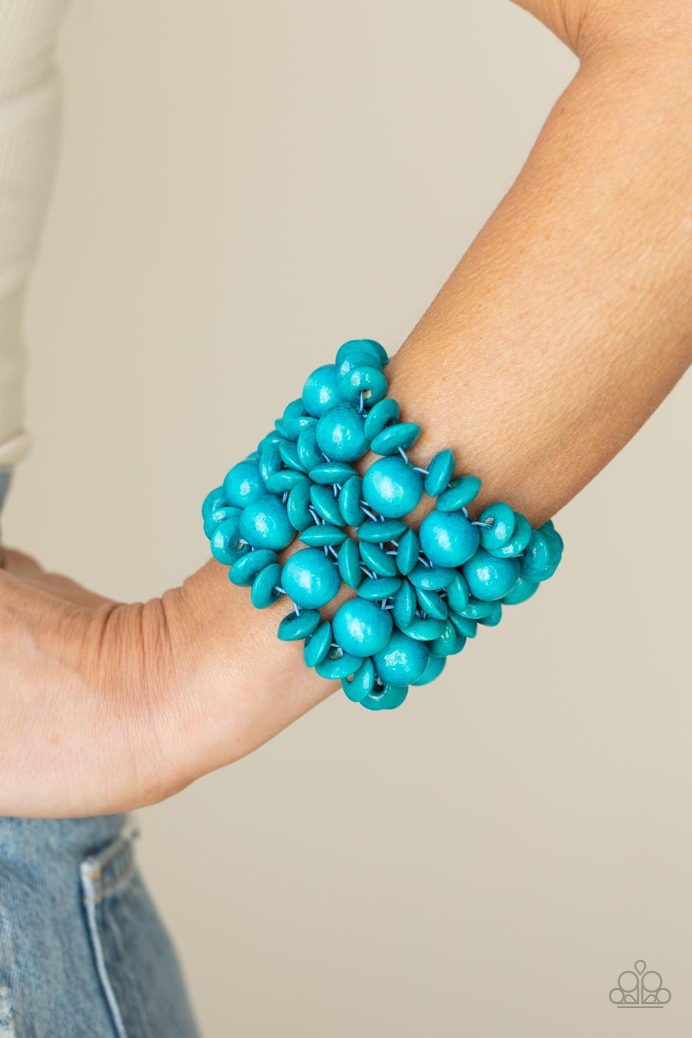 Paparazzi Accessories ❋Island Mixer - Blue Bracelet❋ Flat Rate Ship $4.50❋