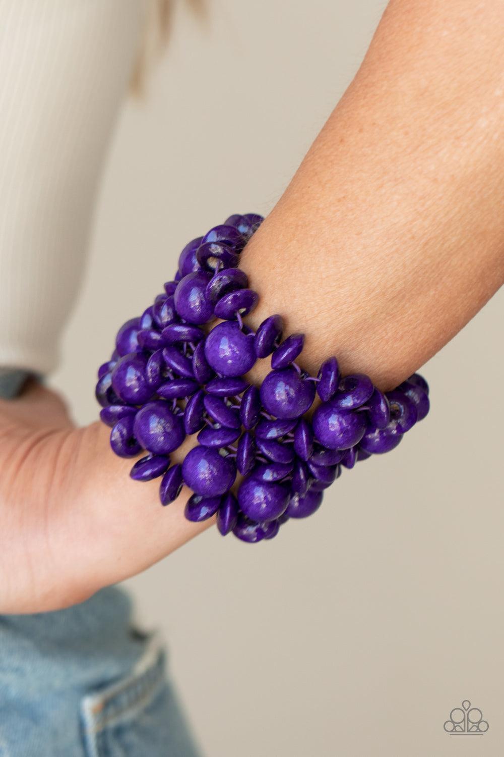Paparazzi Accessories ❋Island Mixer - Purple Bracelet❋ Flat Rate Ship $4.50❋