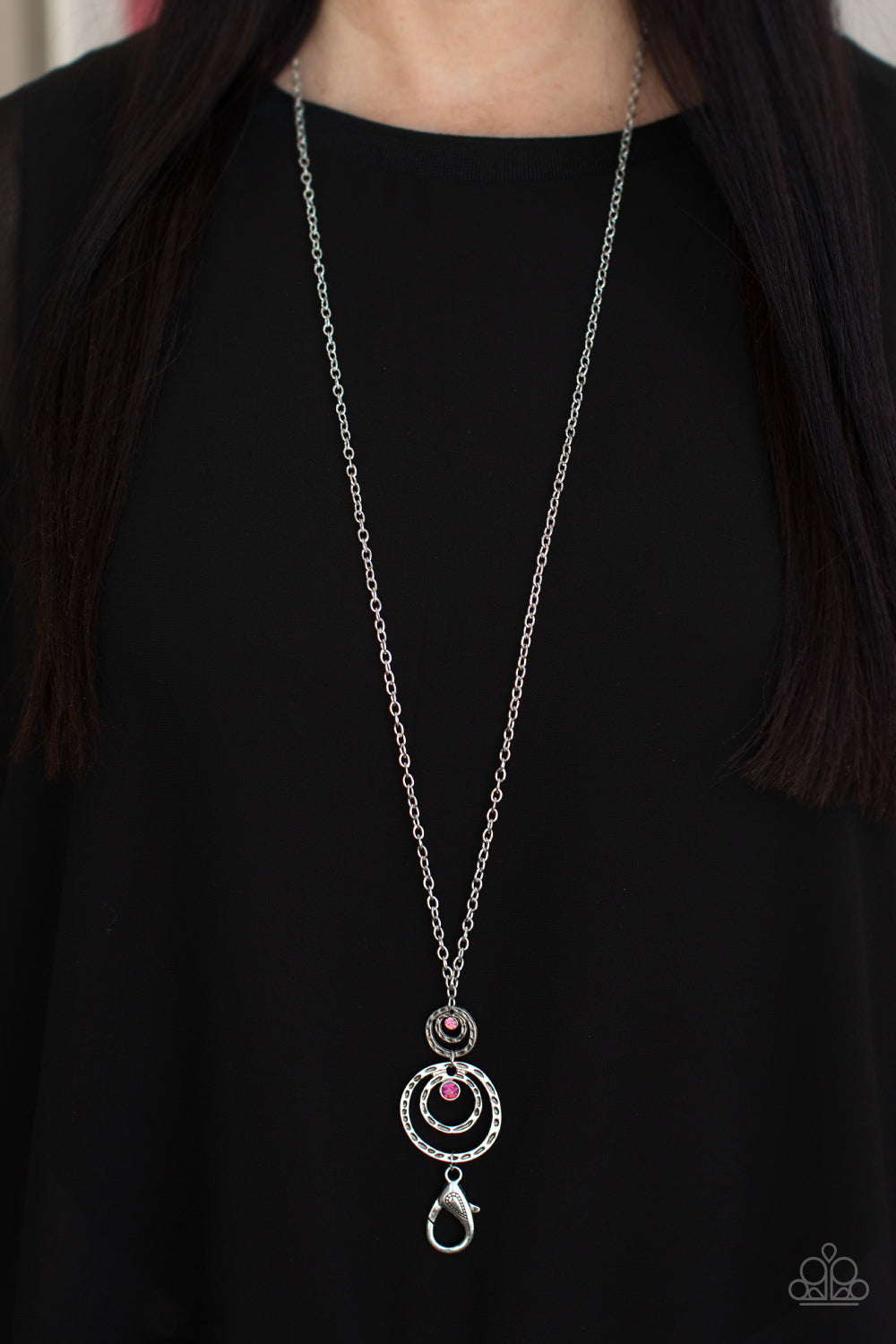 Paparazzi Accessories ❋COUTURE Freak - Pink Lanyard❋ Flat Rate Ship $4.50❋