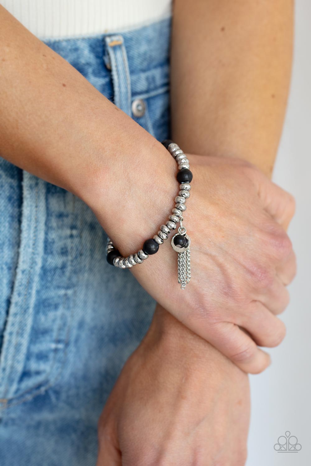 Paparazzi Accessories ❋Whimsically Wanderlust - Black Bracelet❋ Flat Rate Ship $4.50❋