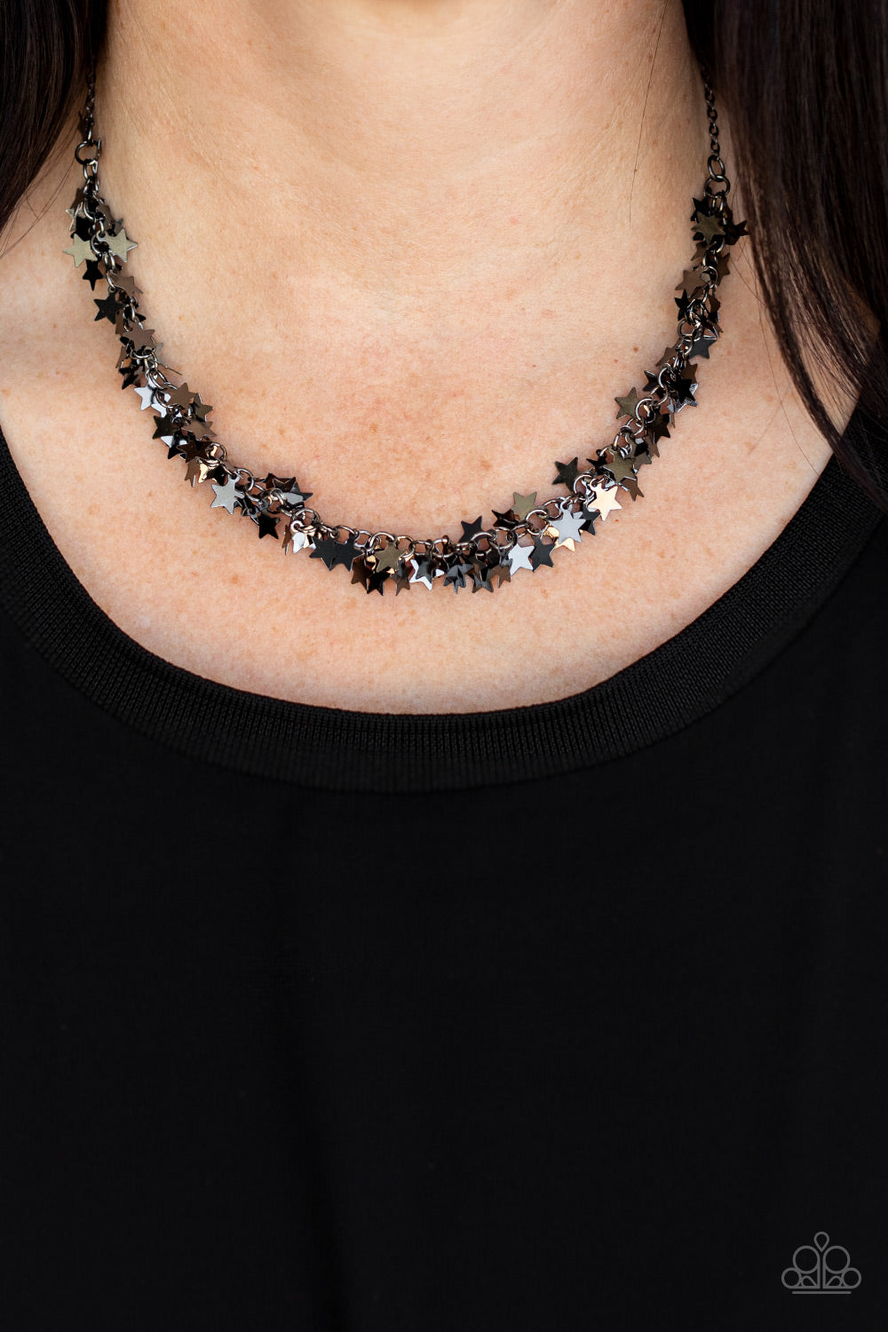 Paparazzi Accessories ❋Starry Anthem - Black Necklace❋ Flat Rate Ship $4.50❋
