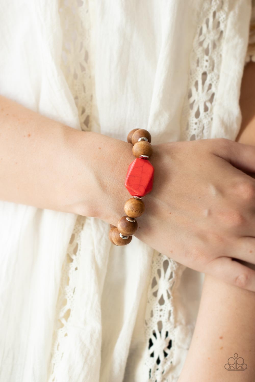 Paparazzi Accessories ❋Abundantly Artisan - Red Bracelet❋ Flat Rate Ship $4.50❋