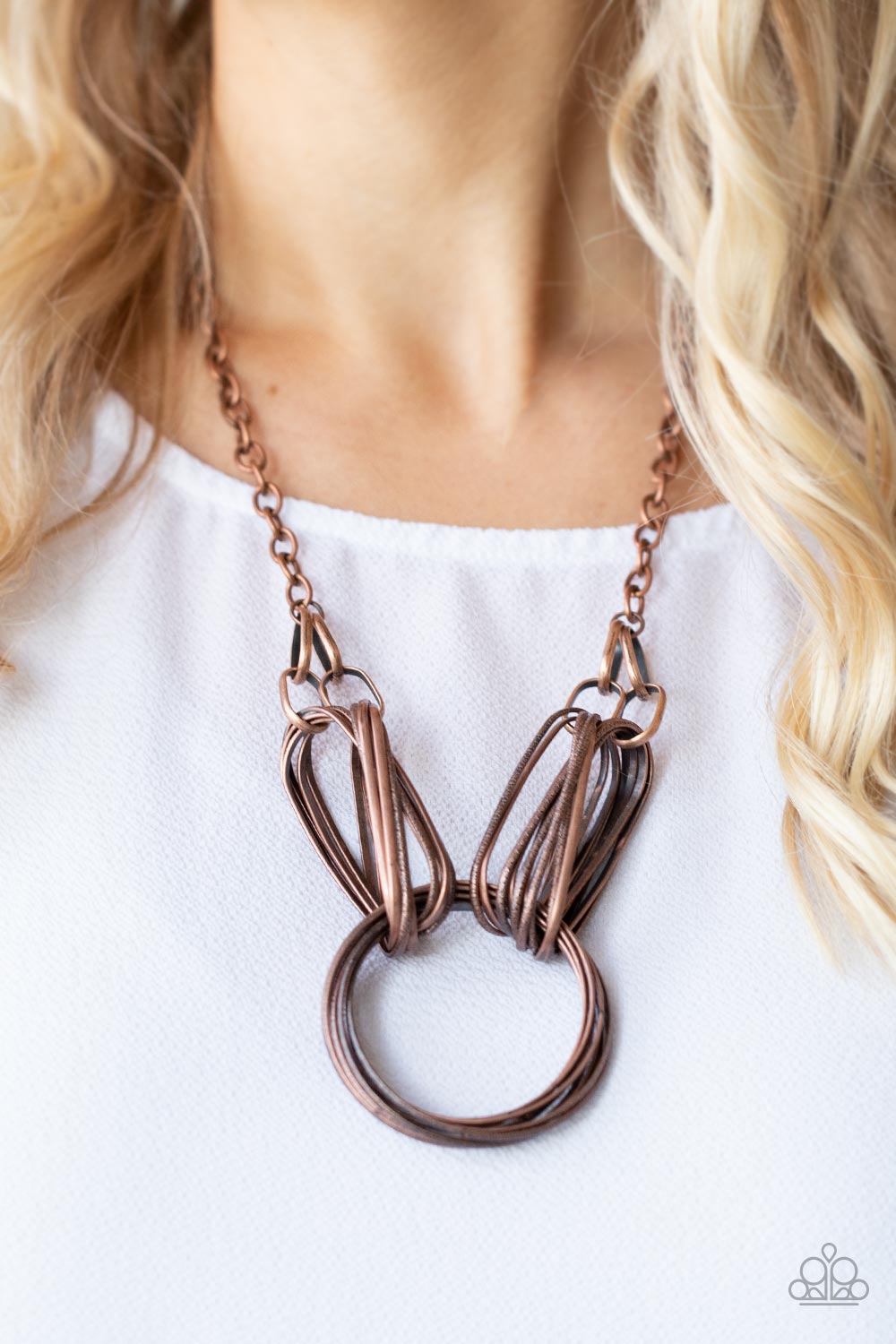 Paparazzi Accessories ❋Lip Sync Links - Copper Necklace❋ Flat Rate Ship $4.50❋
