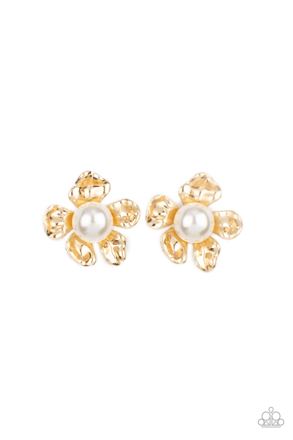 brought-to-you-by-blingflingbykat-apple-blossom-pearls-gold-post earrings-paparazzi-accessories-