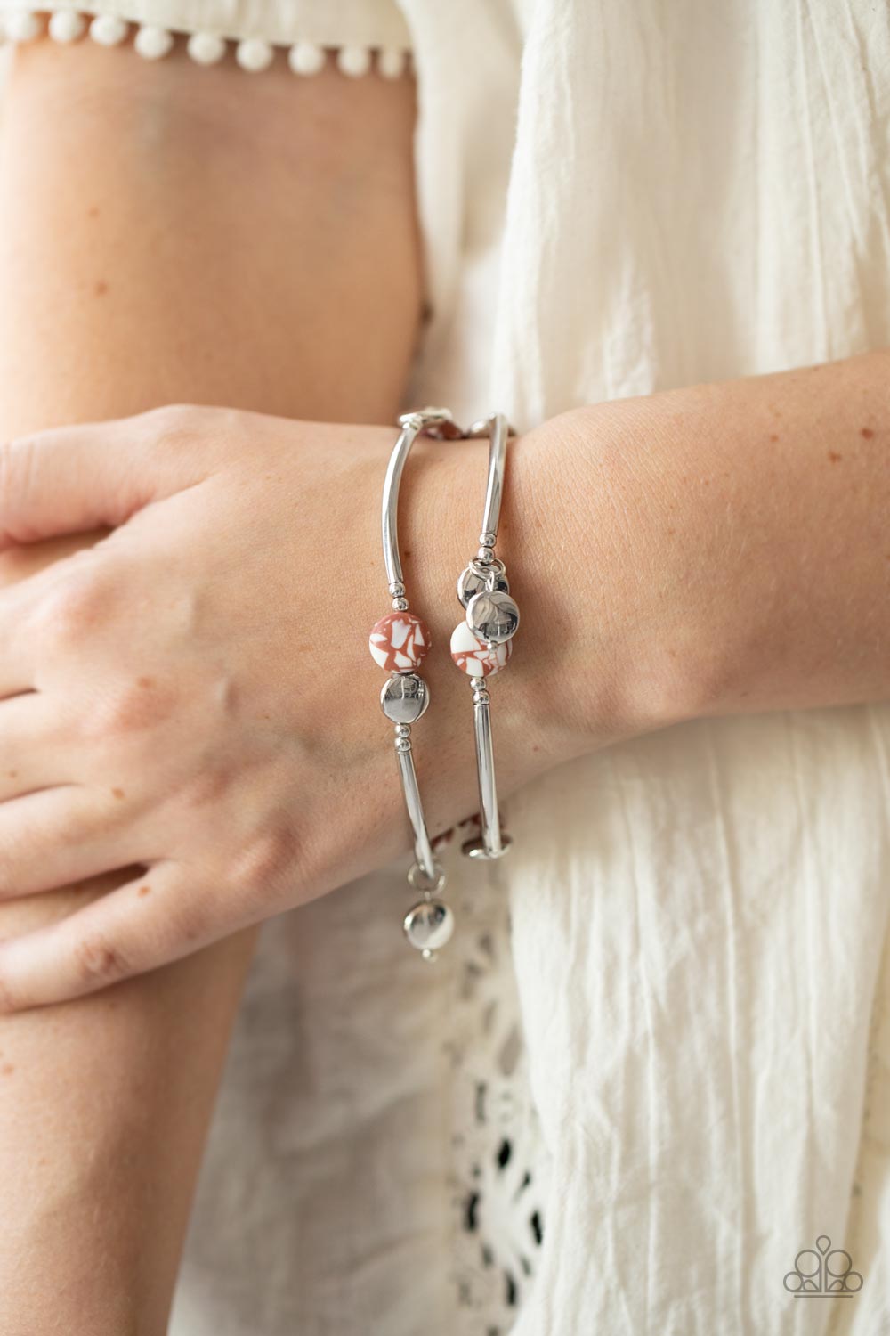 Paparazzi Accessories ❋Terrazzo Territory - Brown Bracelet❋ Flat Rate Ship $4.50❋