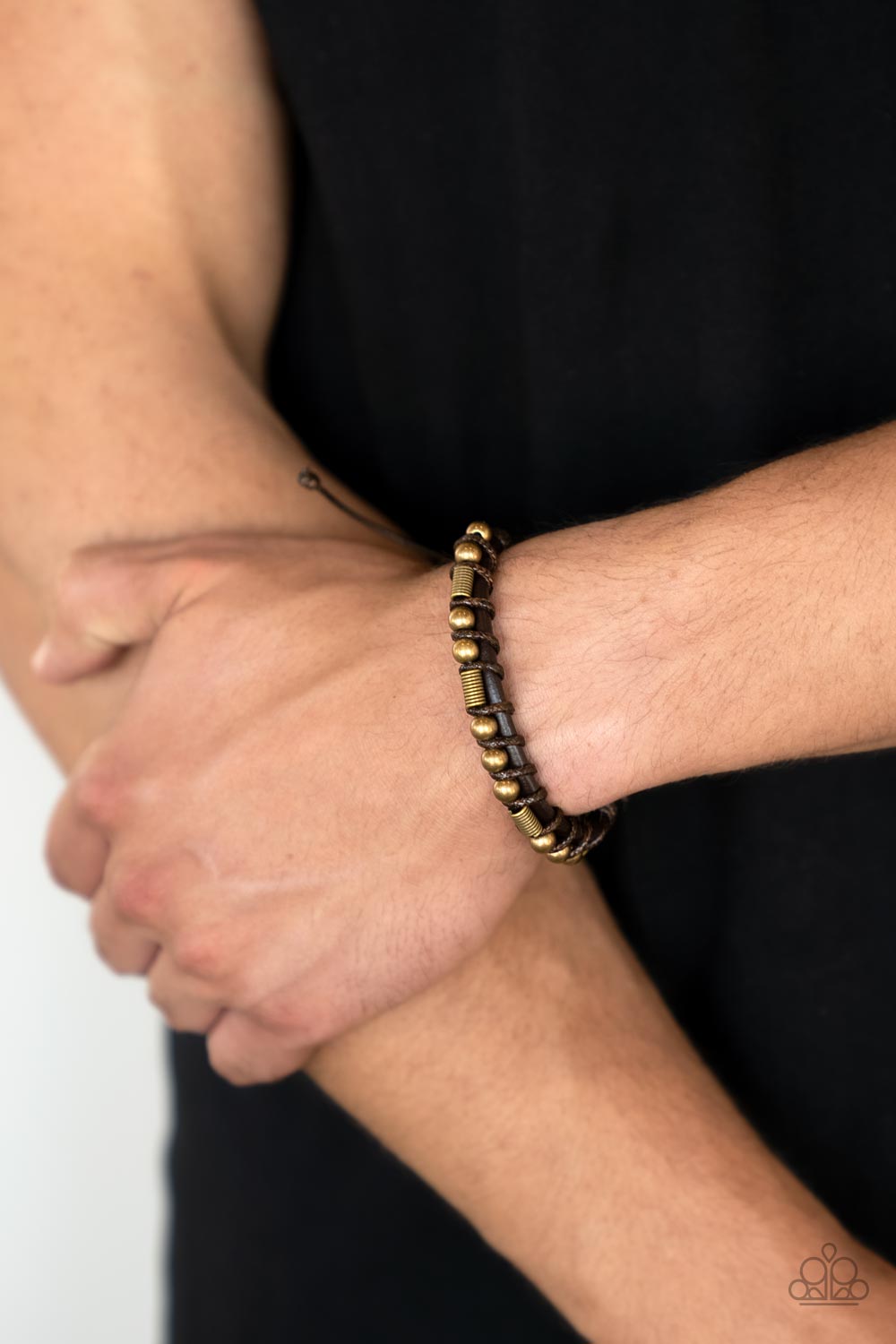 Paparazzi Accessories ❋Bronco Brawler - Brass Bracelet❋ Flat Rate Ship $4.50❋