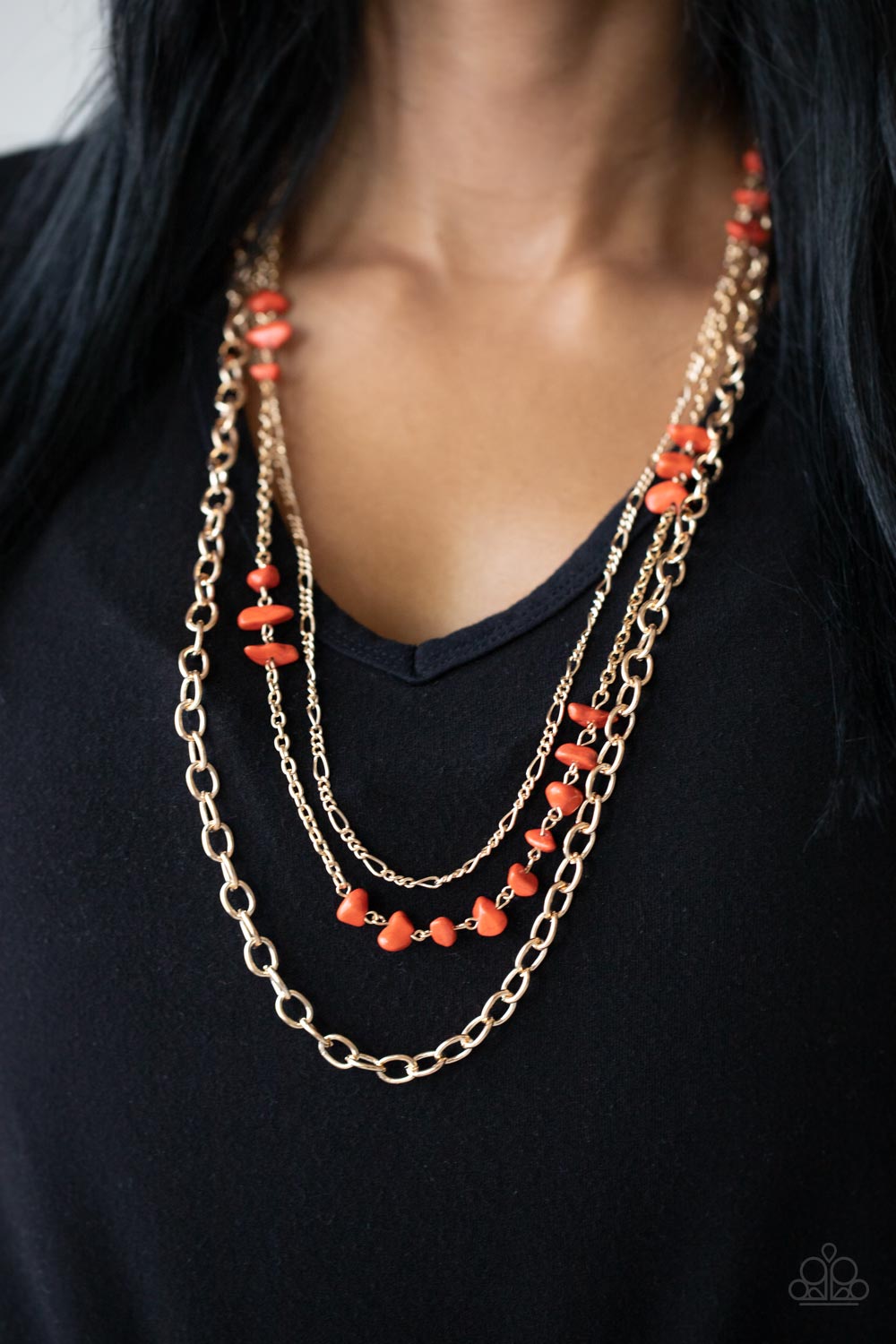 Paparazzi Accessories ❋Artisanal Abundance - Orange Necklace❋ Flat Rate Ship $4.50❋