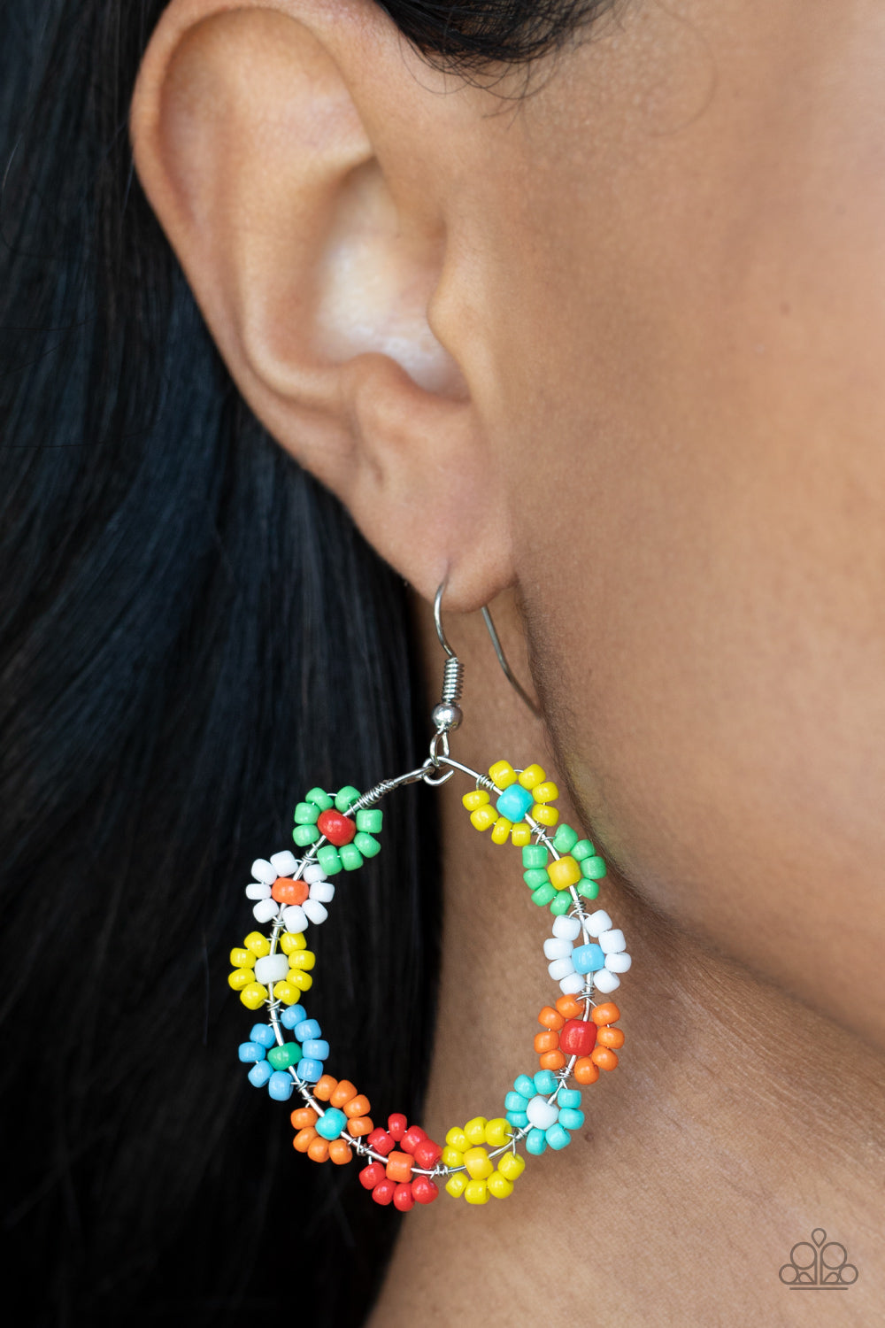 Paparazzi Accessories ❋Festively Flower Child - Multi Earrings❋ Flat Rate Ship $4.50❋