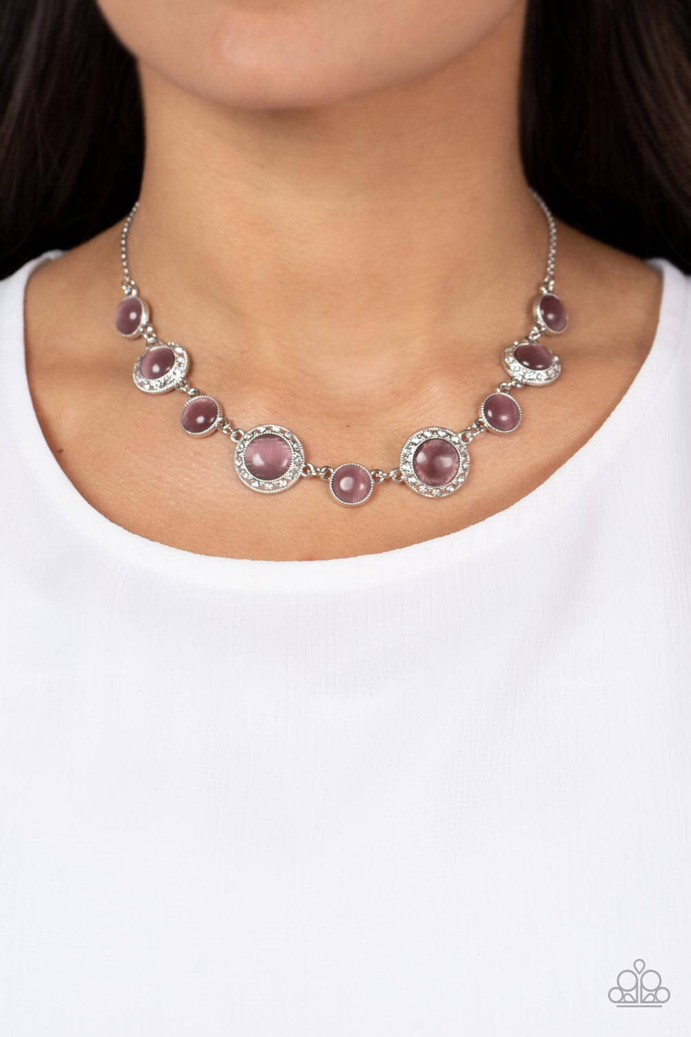 Paparazzi Accessories ❋Too Good to BEAM True - Purple Necklace❋ Flat Rate Ship $4.50❋ - Image #2