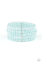 Load image into Gallery viewer, brought✽to✽you✽by✽blingflingbykat✽pearl-bliss-blue-bracelet✽paparazzi-accessories
