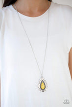 Load image into Gallery viewer, Paparazzi Accessories ❋Sedona Solstice - Yellow Necklace❋ Flat Rate Ship $4.50❋ - Image #2
