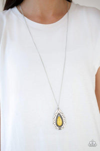 Paparazzi Accessories ❋Sedona Solstice - Yellow Necklace❋ Flat Rate Ship $4.50❋ - Image #2