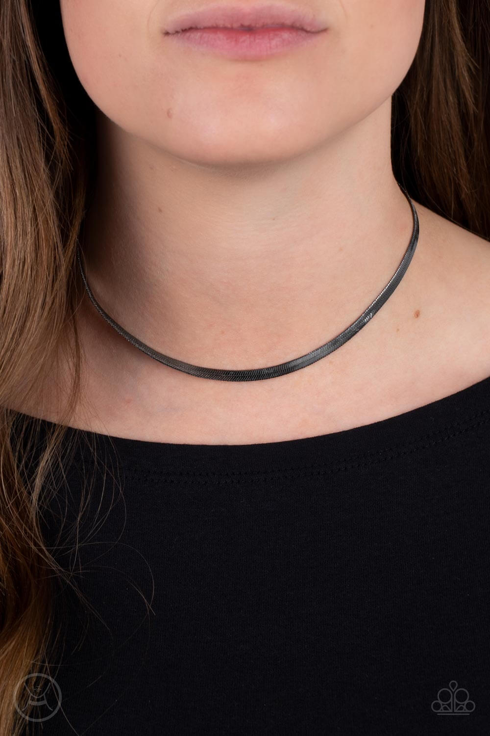 Paparazzi Accessories ❋In No Time Flat - Black Necklace❋ Flat Rate Ship $4.50❋ - Image #2