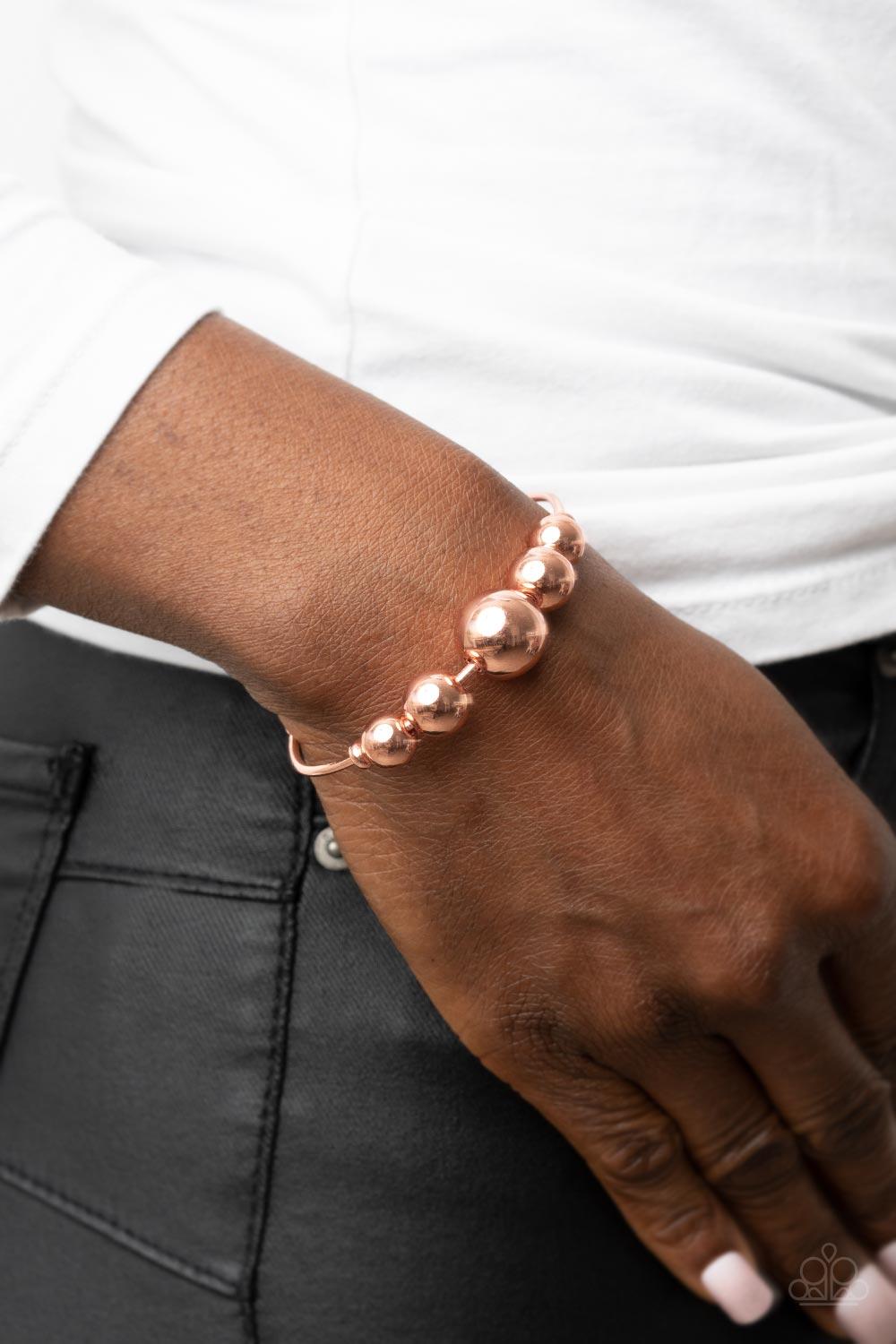 Paparazzi Accessories ❋Bead Creed - Copper Bracelet❋ Flat Rate Ship $4.50❋ - Image #2