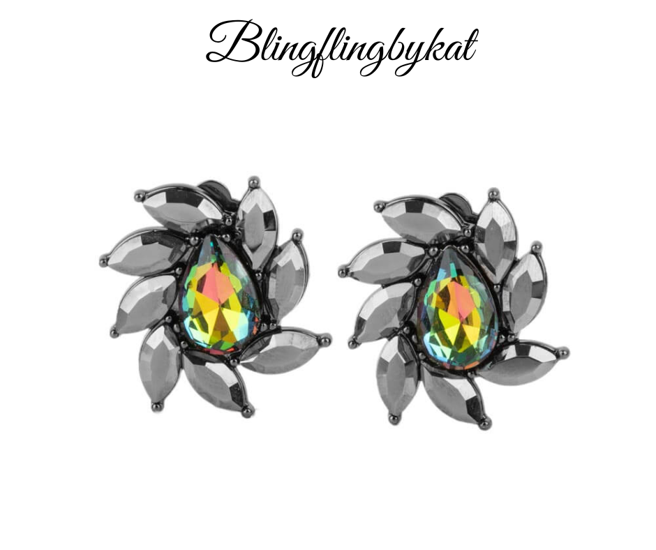 Paparazzi Accessories ❋Sophisticated Swirl - Multi Clip-On❋ Flat Rate Ship $4.50❋ - Image #2