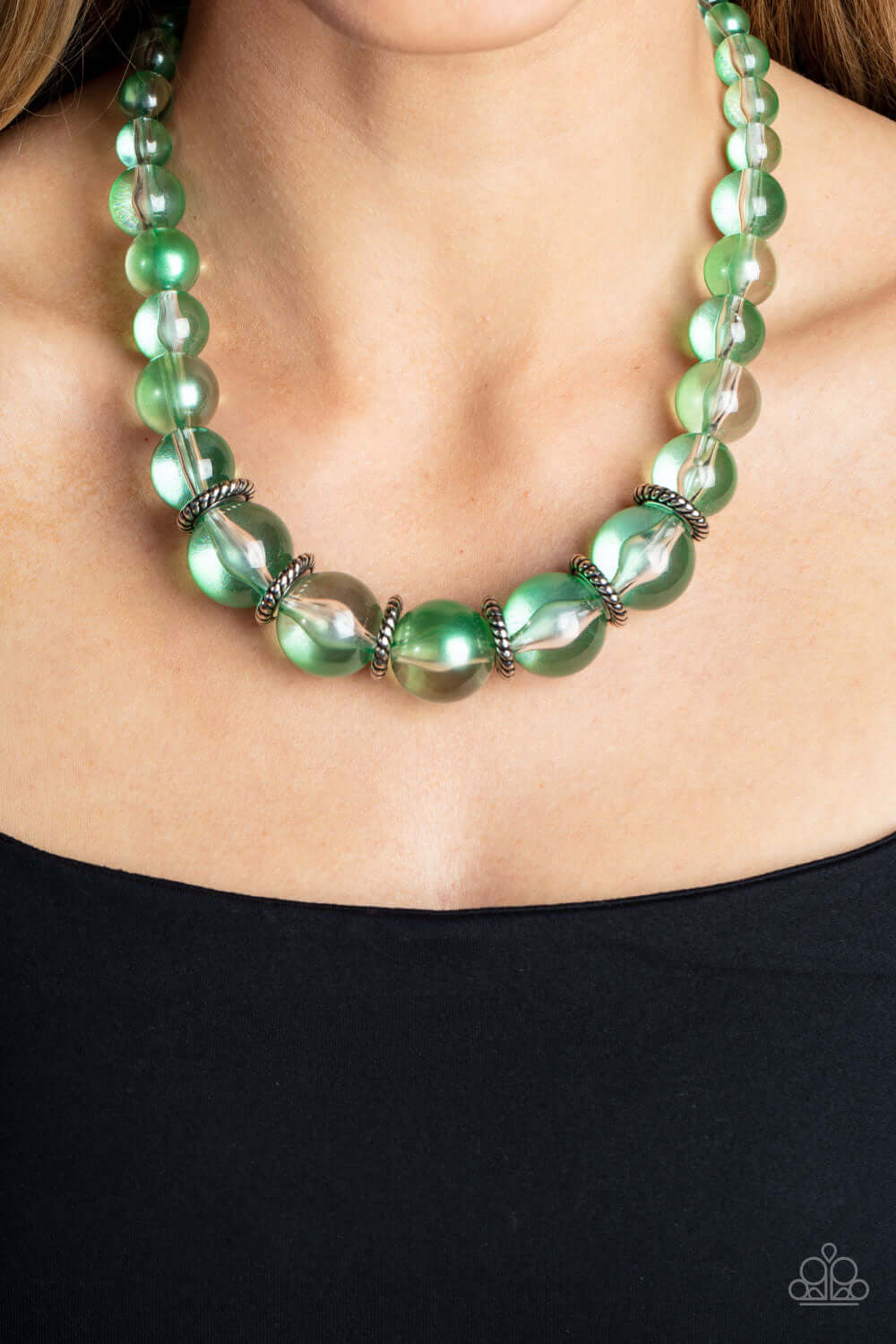 Paparazzi Accessories ❋Marina Mirage - Green Necklace❋ Flat Rate Ship $4.50❋ - Image #2
