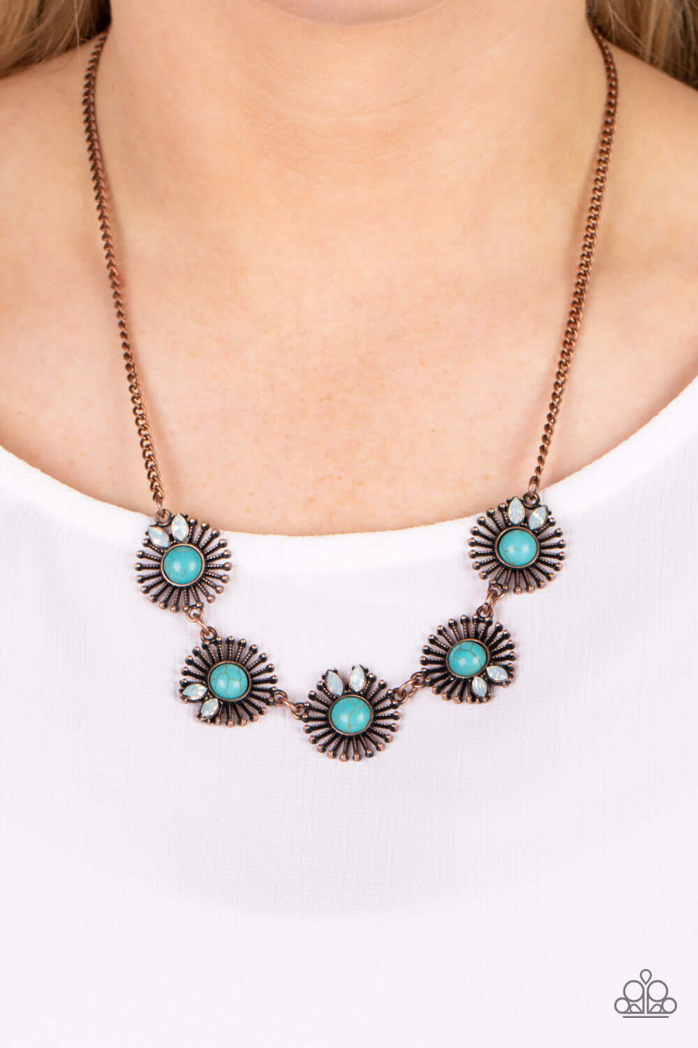Paparazzi Accessories ❋Fully Solar-Powered - Copper Necklace❋ Flat Rate Ship $4.50❋ - Image #2
