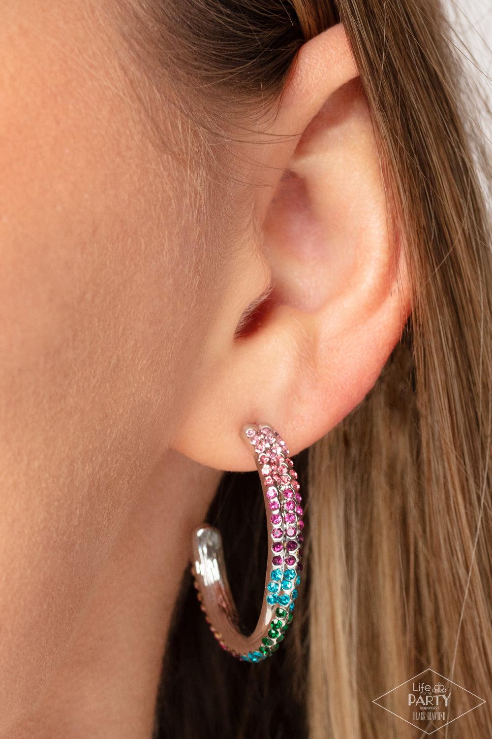 Paparazzi Accessories ❋Trail Of Twinkle - Multi Earrings❋ Flat Rate Ship $4.50❋ - Image #2
