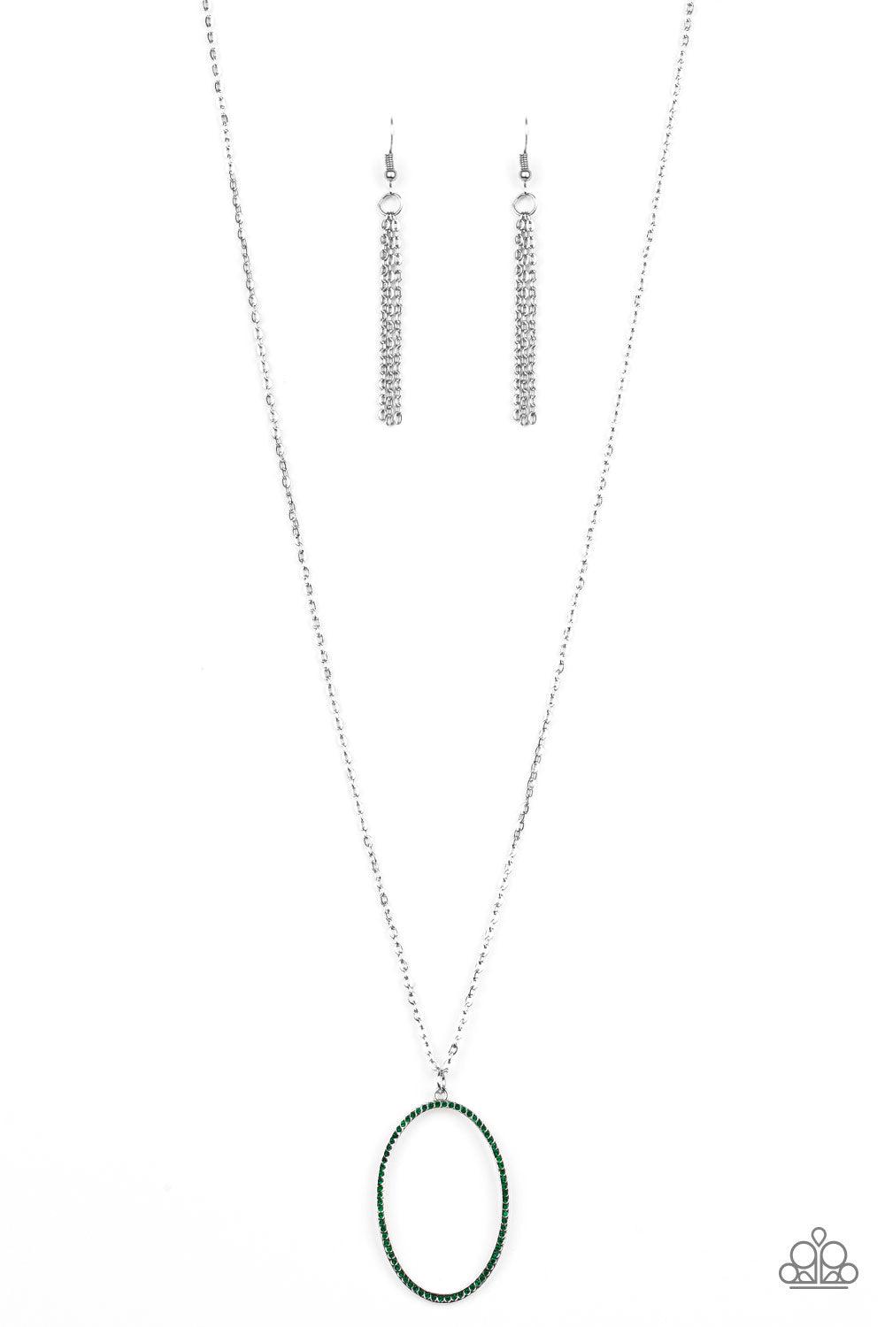 brought✽to✽you✽by✽blingflingbykat✽a-dazzling-distraction-green-necklace✽paparazzi-accessories