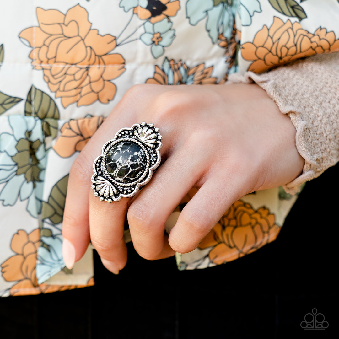 Paparazzi Accessories ❋Atlantis Adventure - Black Ring❋ Flat Rate Ship $4.50❋