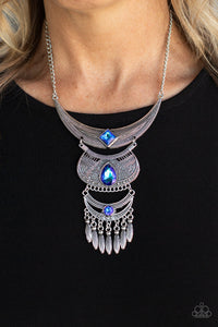 Paparazzi Accessories ❋Lunar Enchantment - Blue Necklace❋ Flat Rate Ship $4.50❋