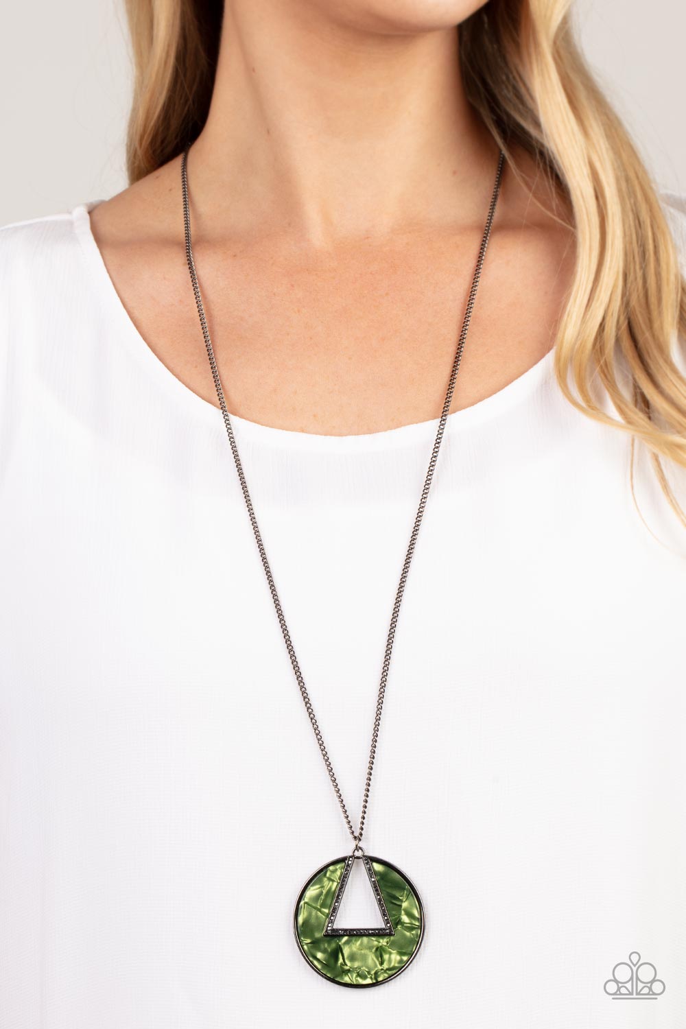 Paparazzi Accessories ❋â€‹Chromatic Couture - Green Necklace❋ Flat Rate Ship $4.50❋