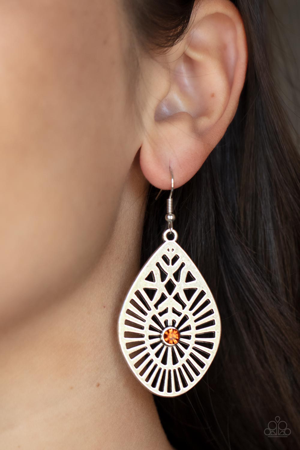 Paparazzi Accessories ❋Modern Mural - Brown Earrings❋ Flat Rate Ship $4.50❋