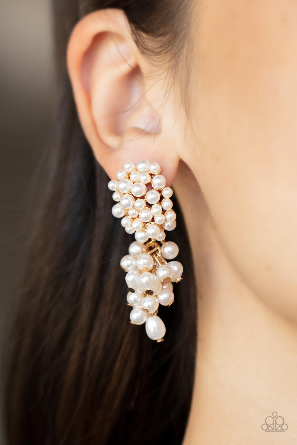 Paparazzi Accessories ❋Fabulously Flattering - Gold Post Earrings❋ Flat Rate Ship $4.50❋