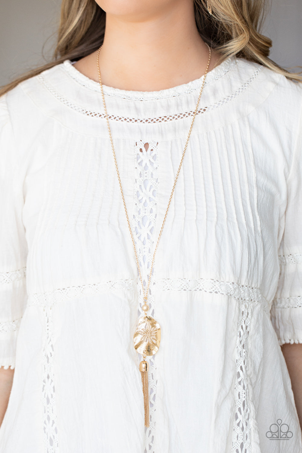 Paparazzi Accessories ❋Botanical Beaches - Gold Necklace❋ Flat Rate Ship $4.50❋
