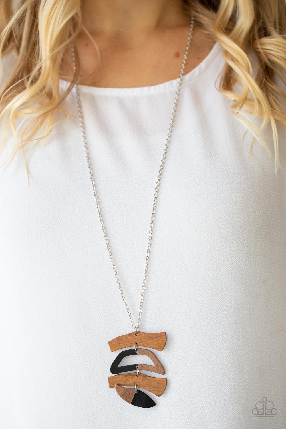 Paparazzi Accessories ❋A WOODWORK In Progress - Black Necklace❋ Flat Rate Ship $4.50❋