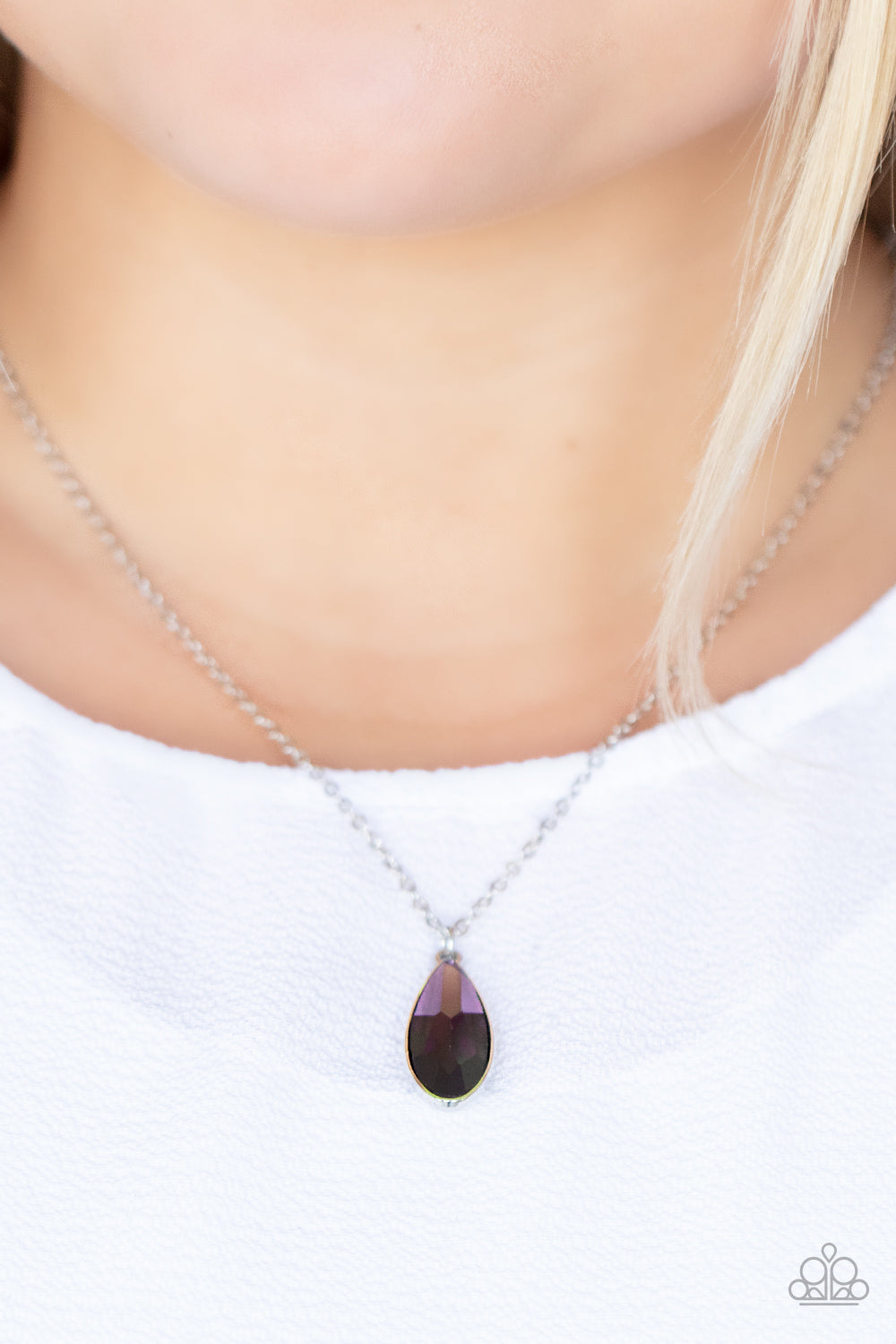Paparazzi Accessories ❋Prismatically Polished - Purple Necklace❋ Flat Rate Ship $4.50❋