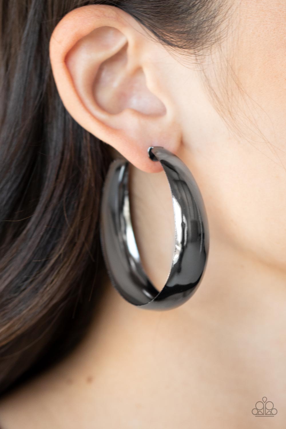 Paparazzi Accessories ❋Flat Out Flawless - Black Earrings❋ Flat Rate Ship $4.50❋