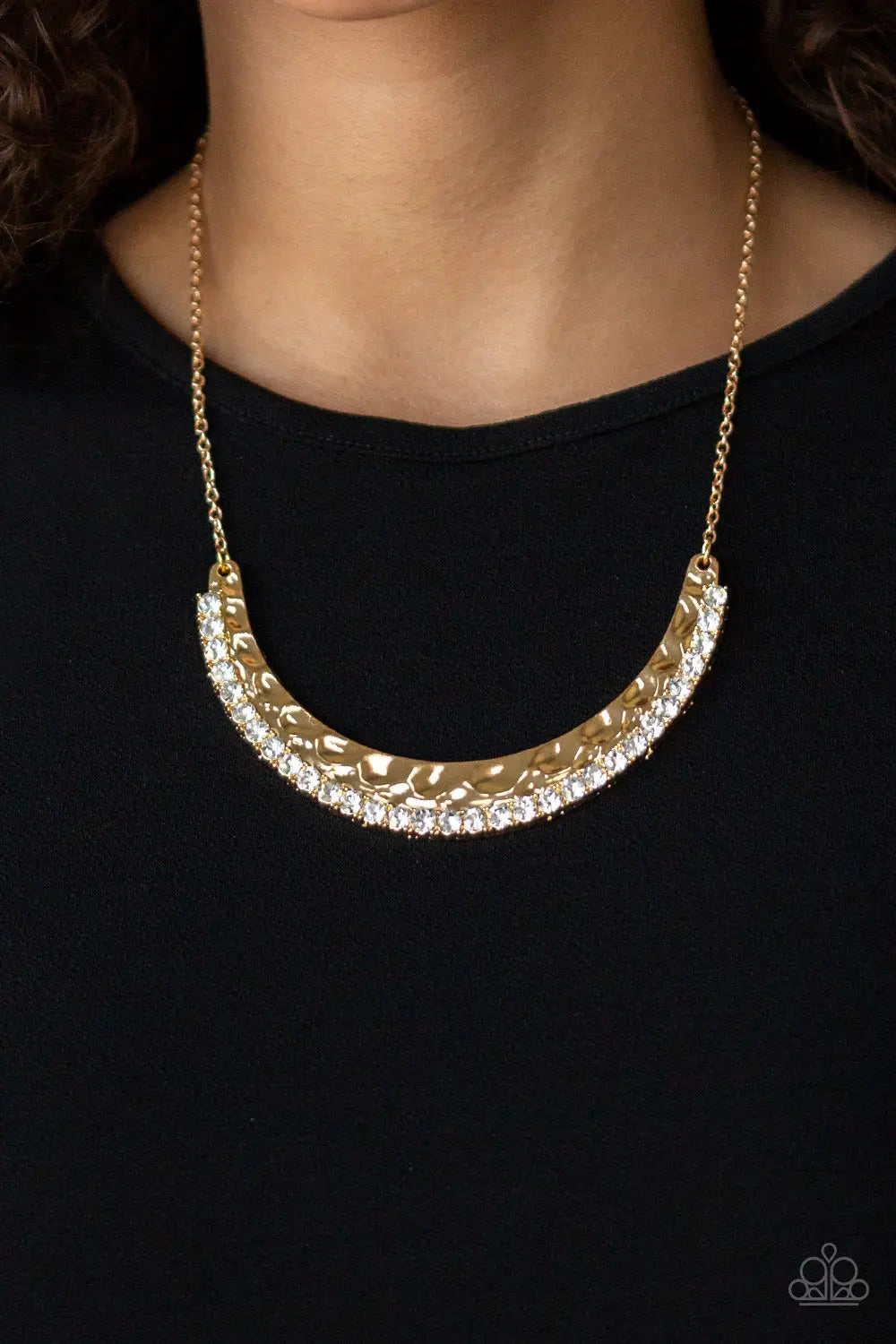 Paparazzi Accessories ✽ Impressive - Gold Necklace✽Flat Rate Ship $4.50✽ - Image #2