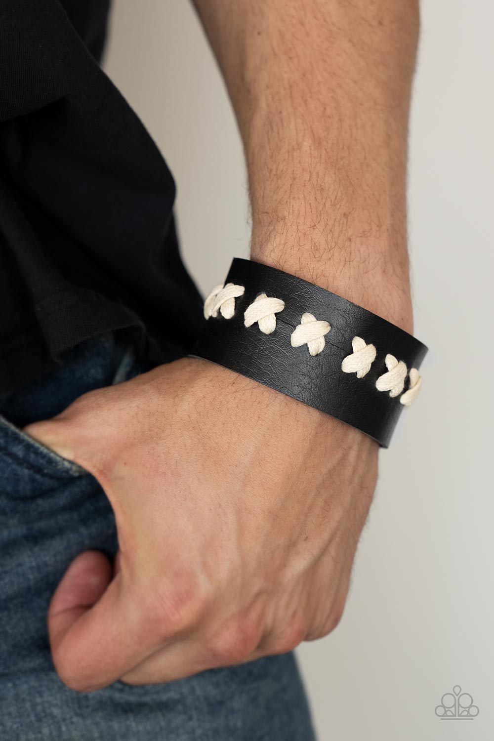 Paparazzi Accessories ❋Metro Mustang - Black Bracelet❋ Flat Rate Ship $4.50❋