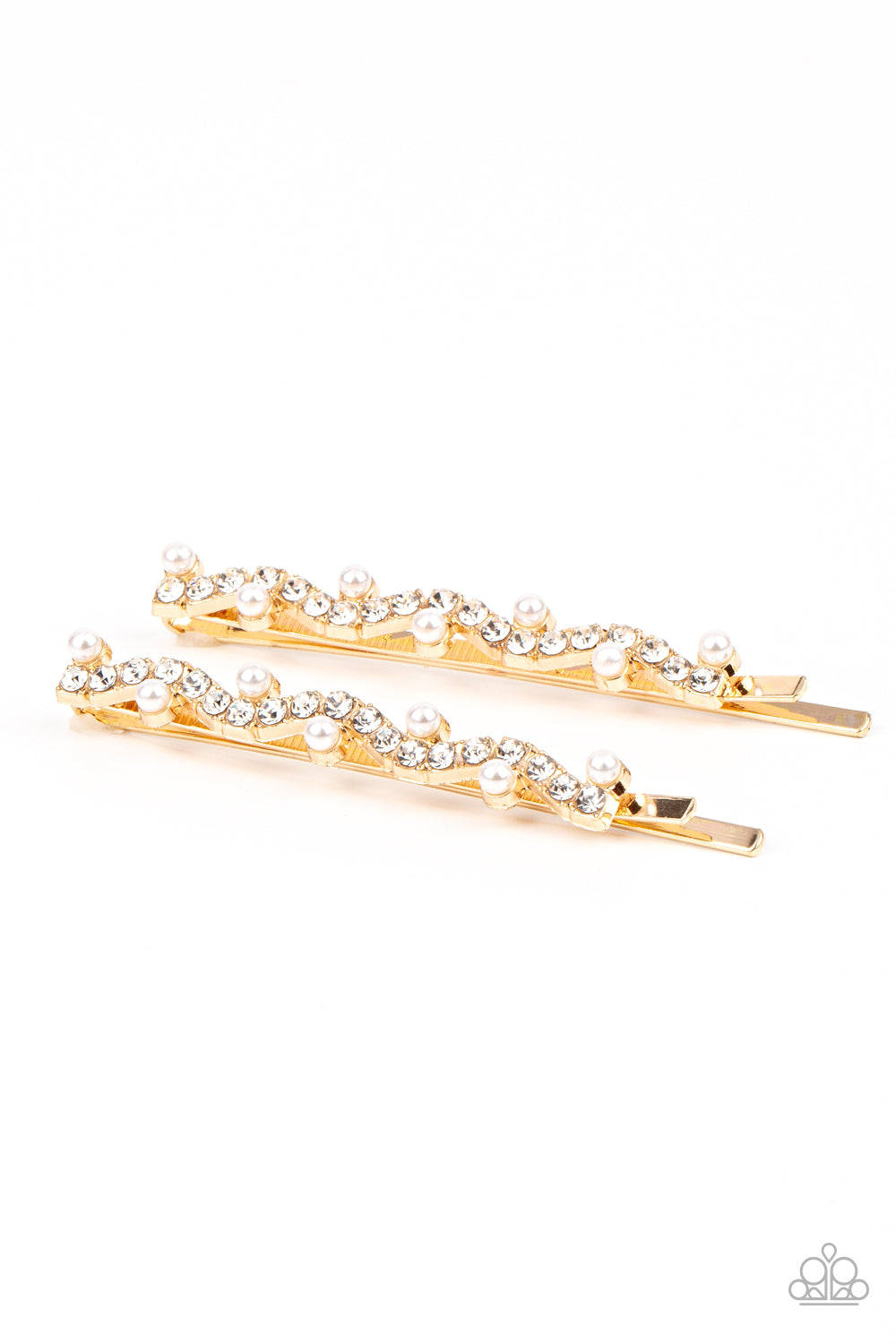 Paparazzi Accessories ❋Ballroom Banquet - Gold Hair Clip❋ Flat Rate Ship $4.50❋