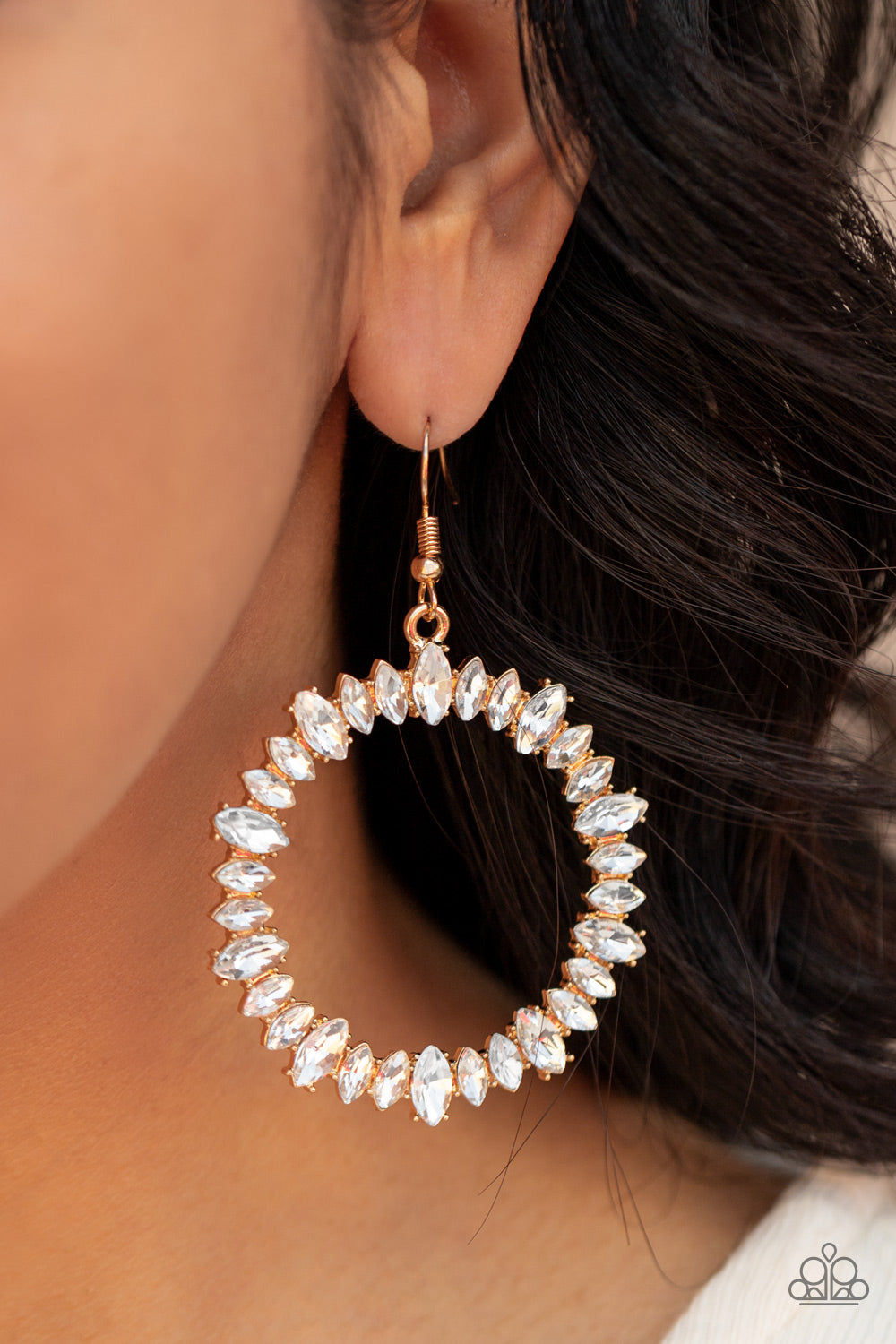 Paparazzi Accessories ❋Glowing Reviews - Gold Earrings❋ Flat Rate Ship $4.50❋