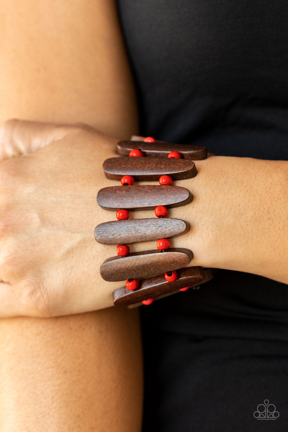 Paparazzi Accessories ❋Coronado Cabana - Red Bracelet❋ Flat Rate Ship $4.50❋