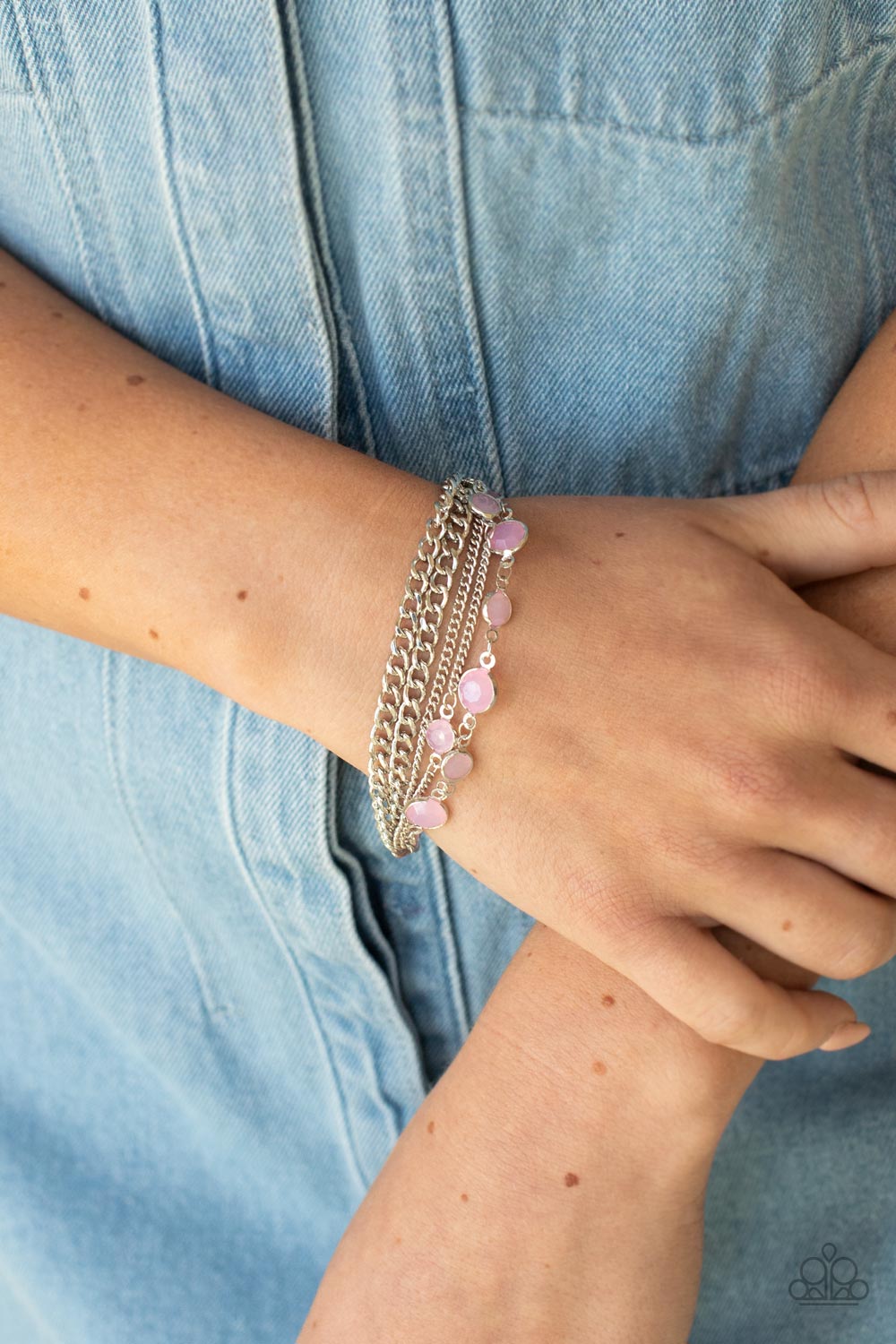 Paparazzi Accessories ❋lossy Goddess - Pink Bracelet❋ Flat Rate Ship $4.50❋