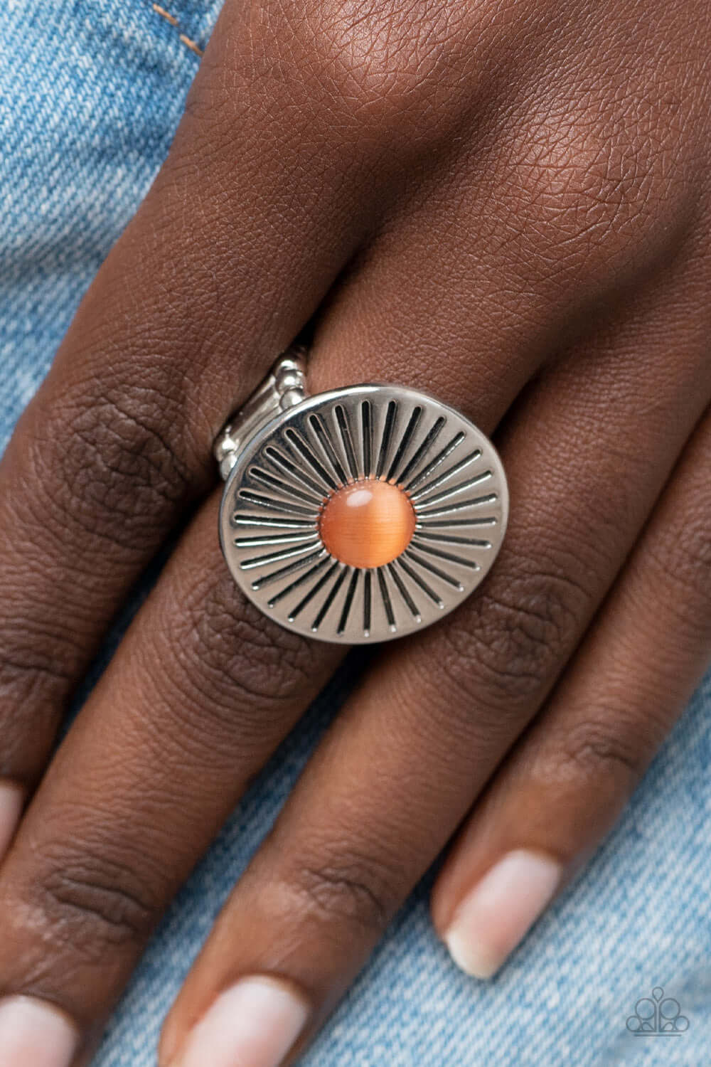 Paparazzi Accessories ❋Everglade Eden - Orange Ring❋ Flat Rate Ship $4.50❋ - Image #2