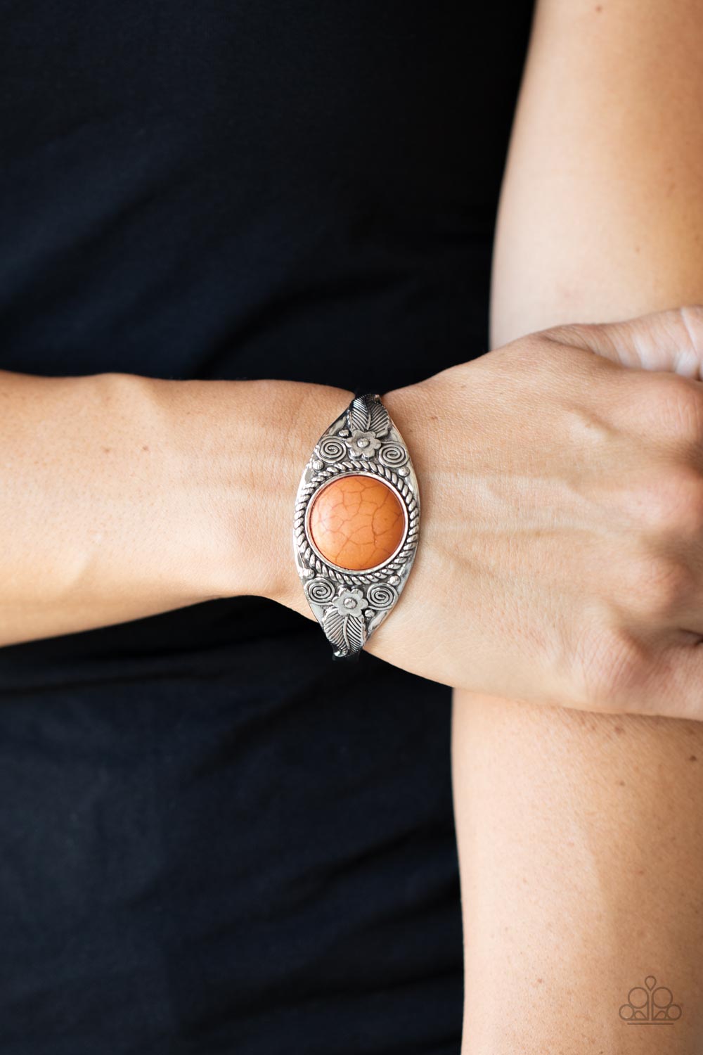 Paparazzi Accessories ❋Whimsically Winslow - Orange Bracelet❋ Flat Rate Ship $4.50❋