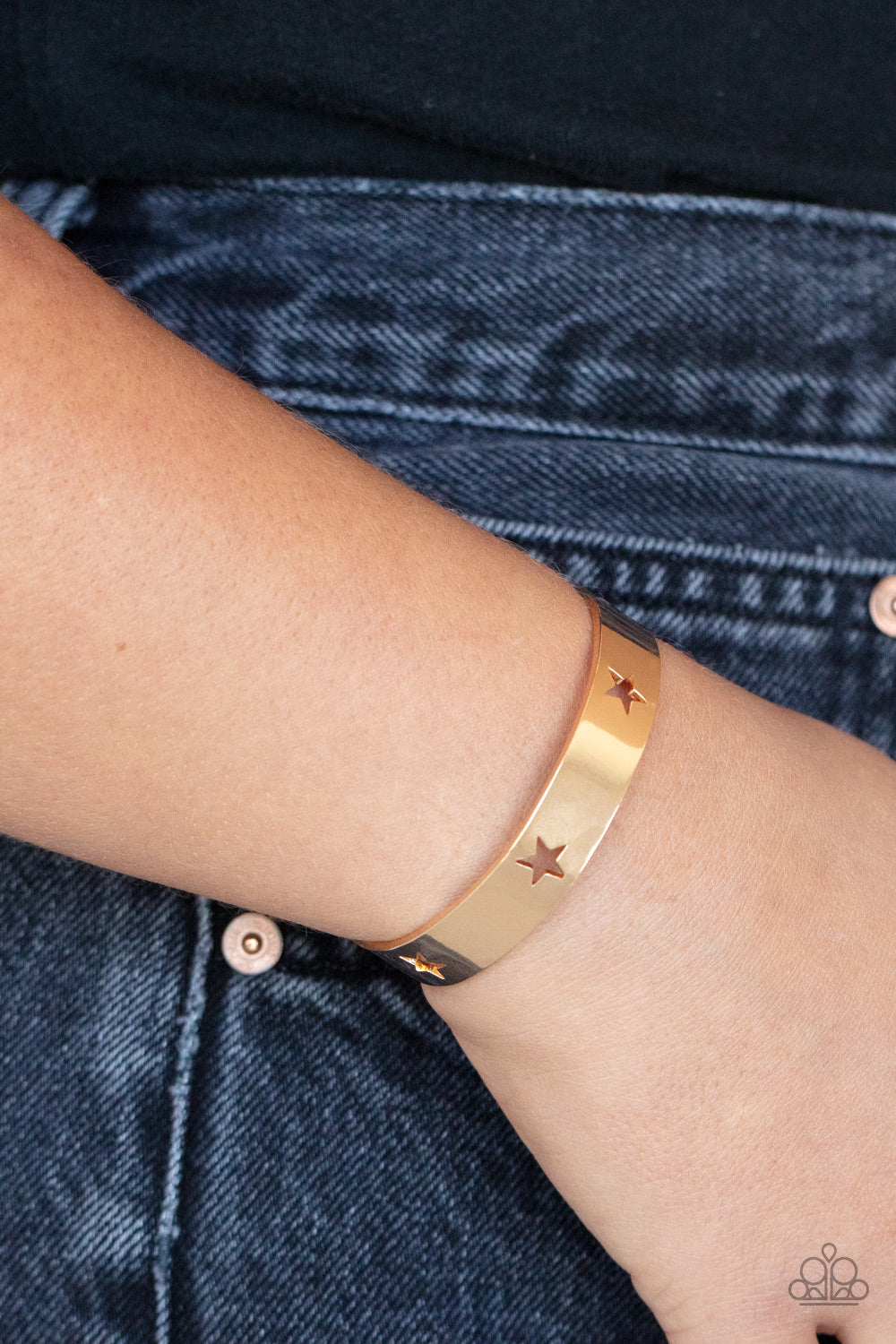 Paparazzi Accessories ❋American Girl Glamour - Gold Bracelet❋ Flat Rate Ship $4.50❋