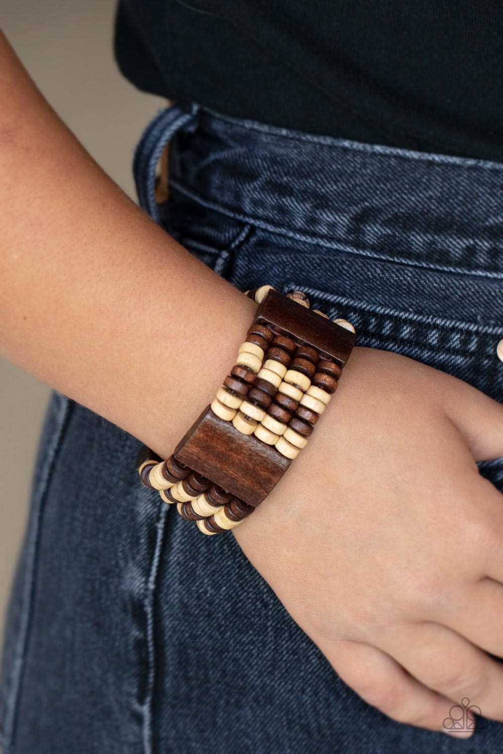 Paparazzi Accessories ❋Aruba Attire - Brown Bracelet❋ Flat Rate Ship $4.50❋