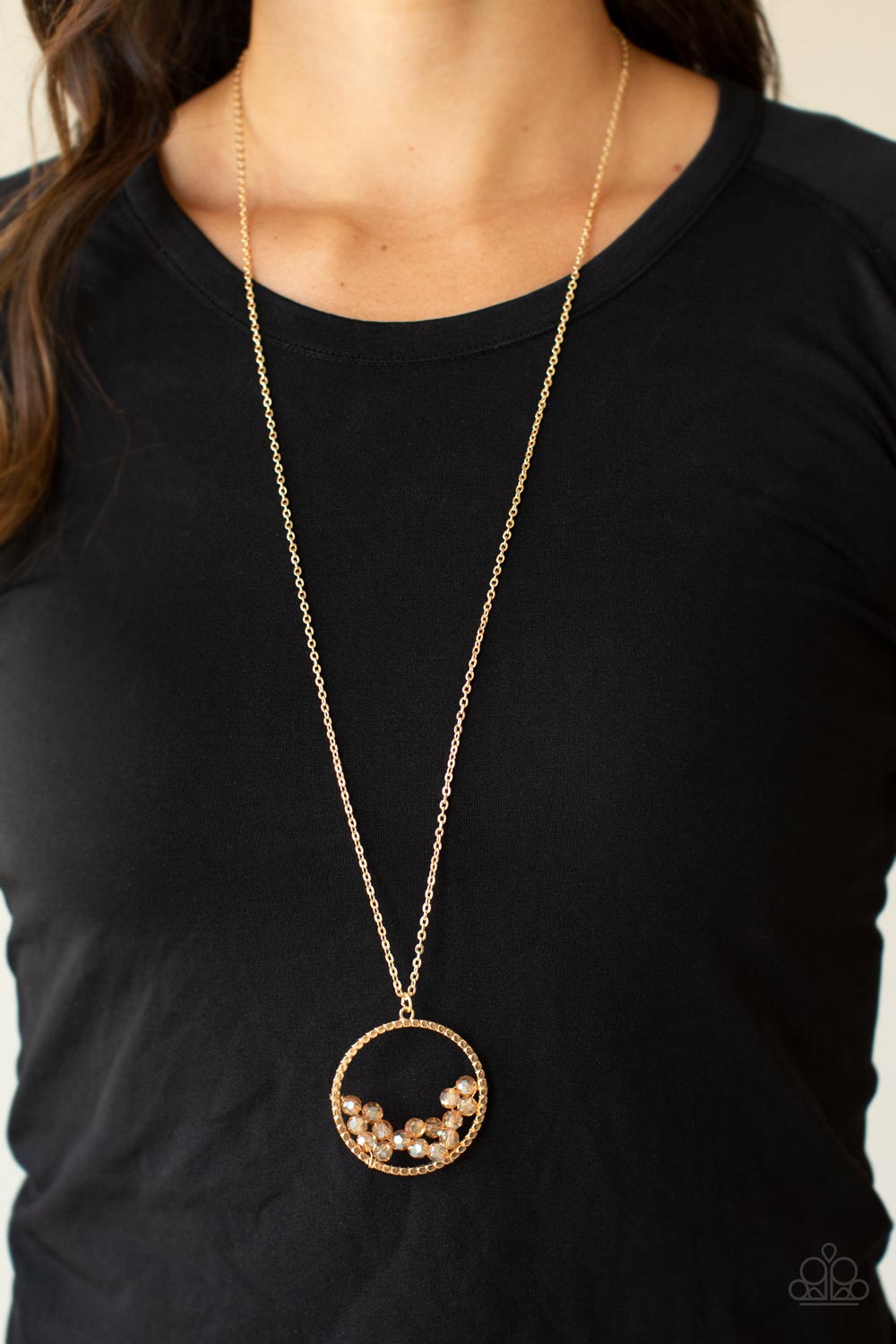 Paparazzi Accessories ❋Galactic Glow - Gold Necklace❋ Flat Rate Ship $4.50❋