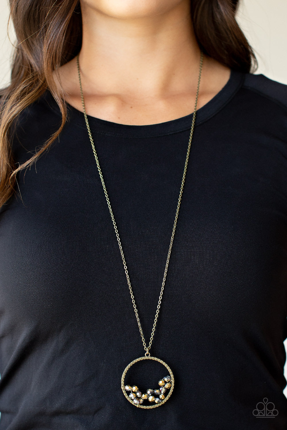 Paparazzi Accessories ❋Galactic Glow - Brass Necklace❋ Flat Rate Ship $4.50❋