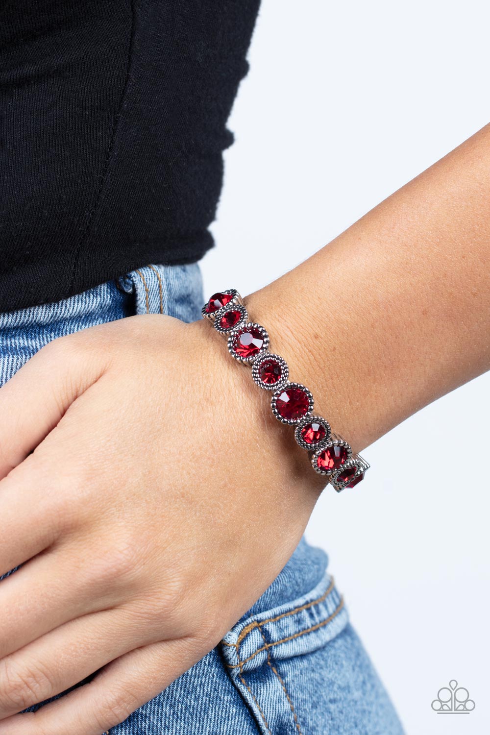 Paparazzi Accessories ❋Phenomenally Perennial - Red Bracelet❋ Flat Rate Ship $4.50❋