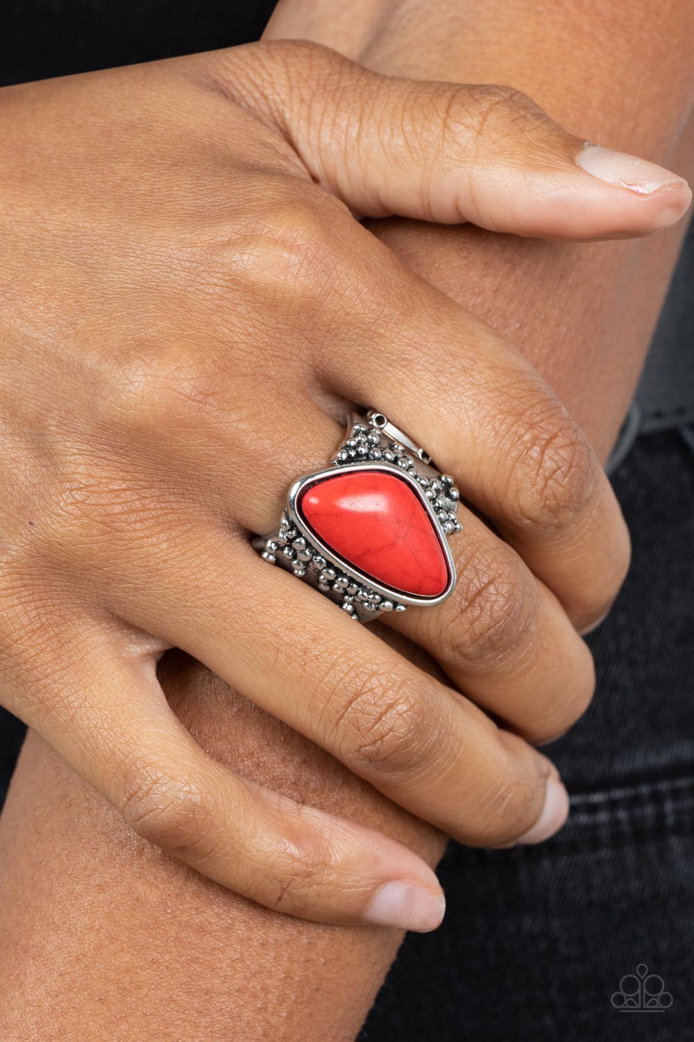 Paparazzi Accessories ❋Soul Trek - Red Ring❋ Flat Rate Ship $4.50❋